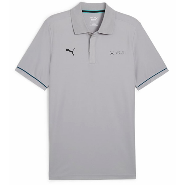 Polo Ufficiale Puma Mercedes-AMG PETRONAS F1 Team – L'Eleganza delle Frecce d'Argento